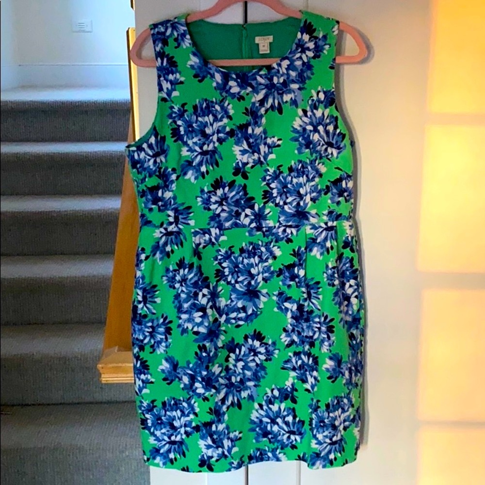 EUC J. Crew Floral Dress